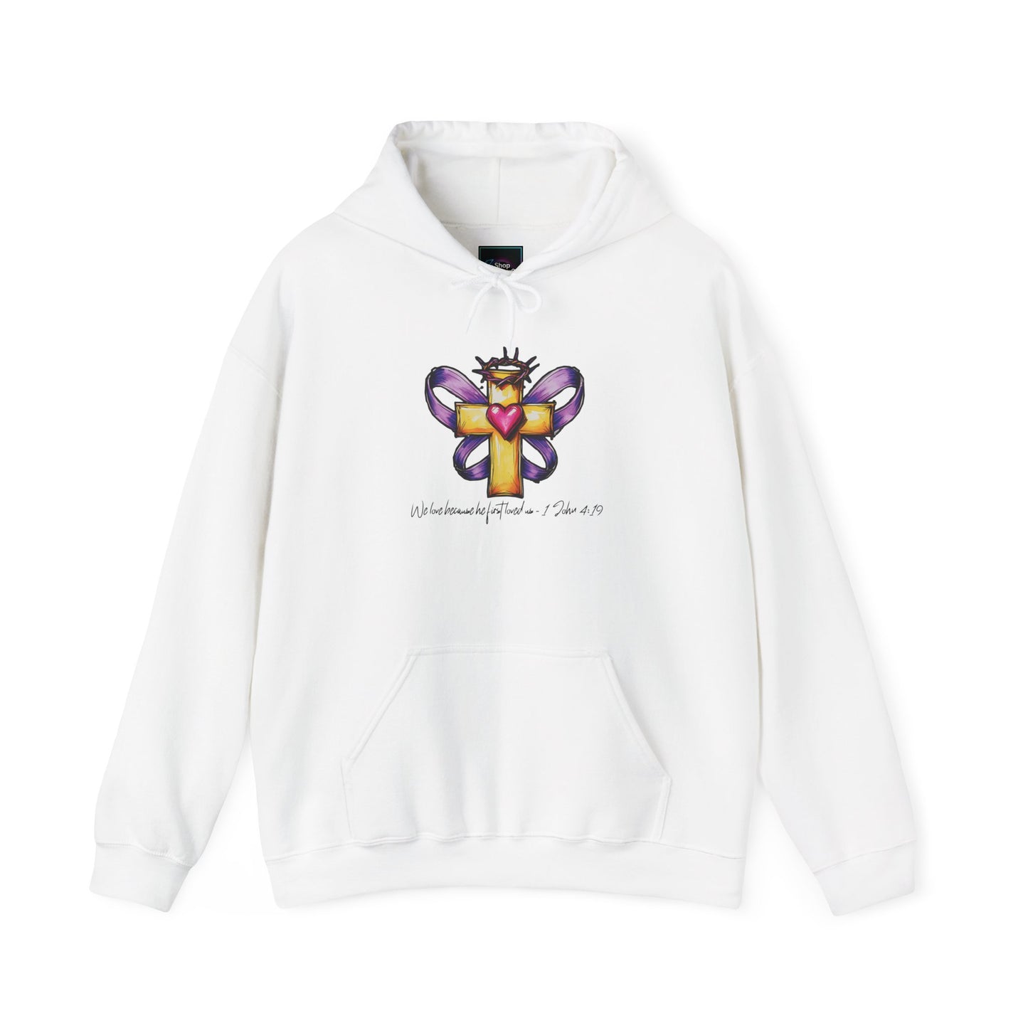His Love Heart Hoodie | Unisex Sweatshirt
