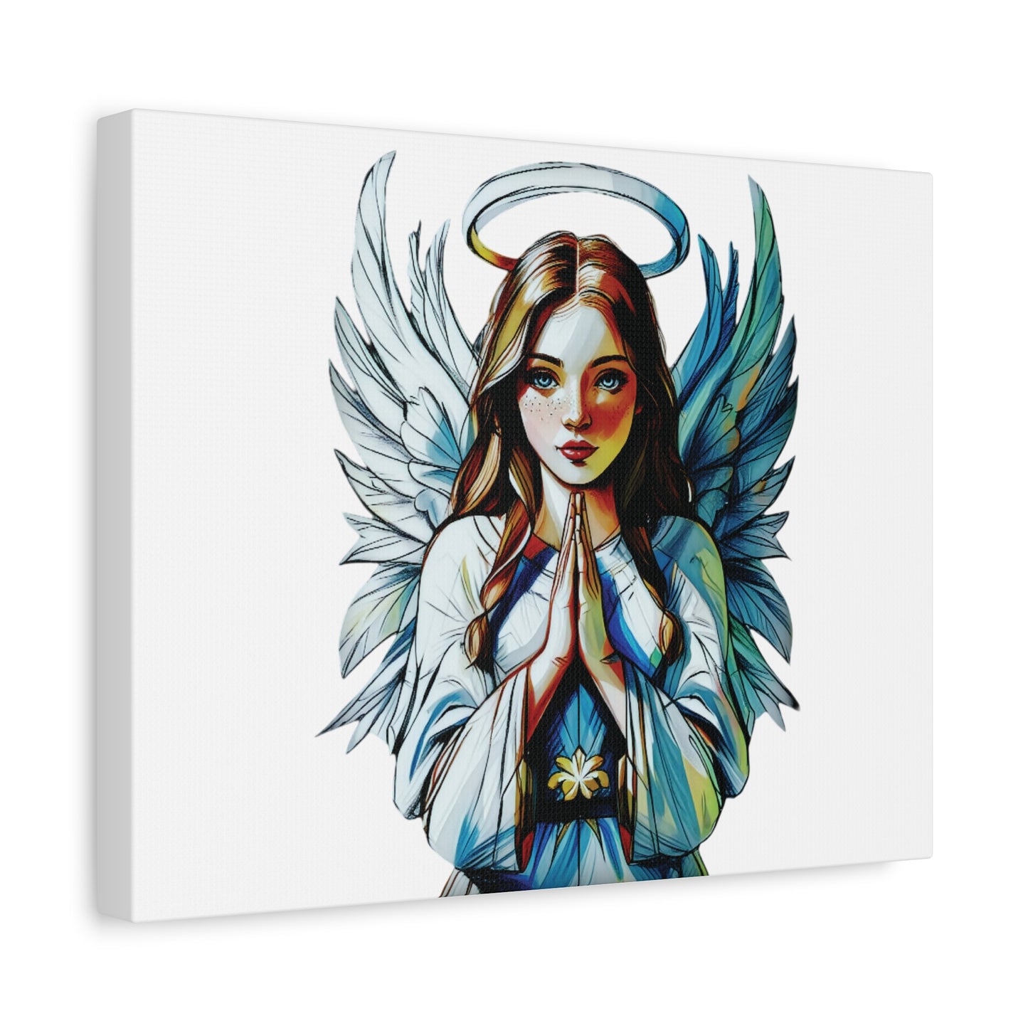 Angel Canvas Art Printify