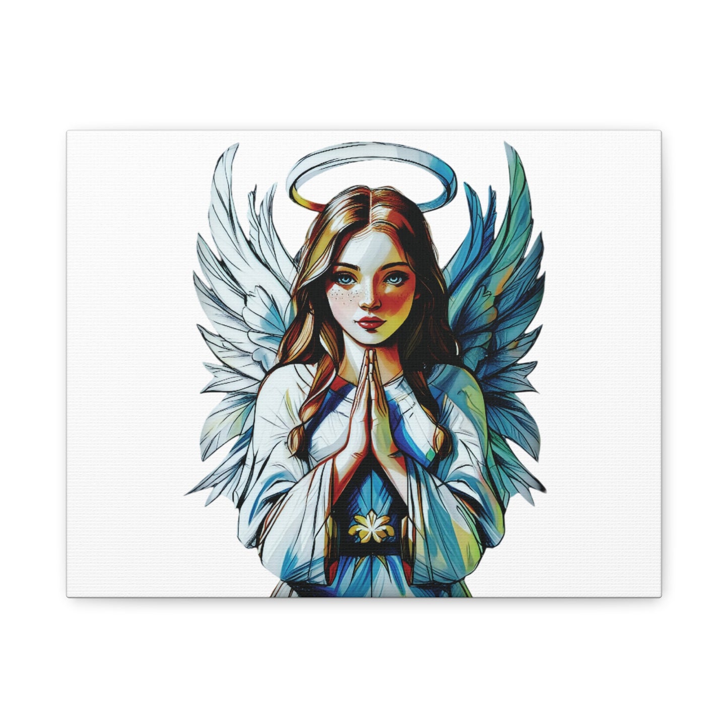 Angel Canvas Art Printify