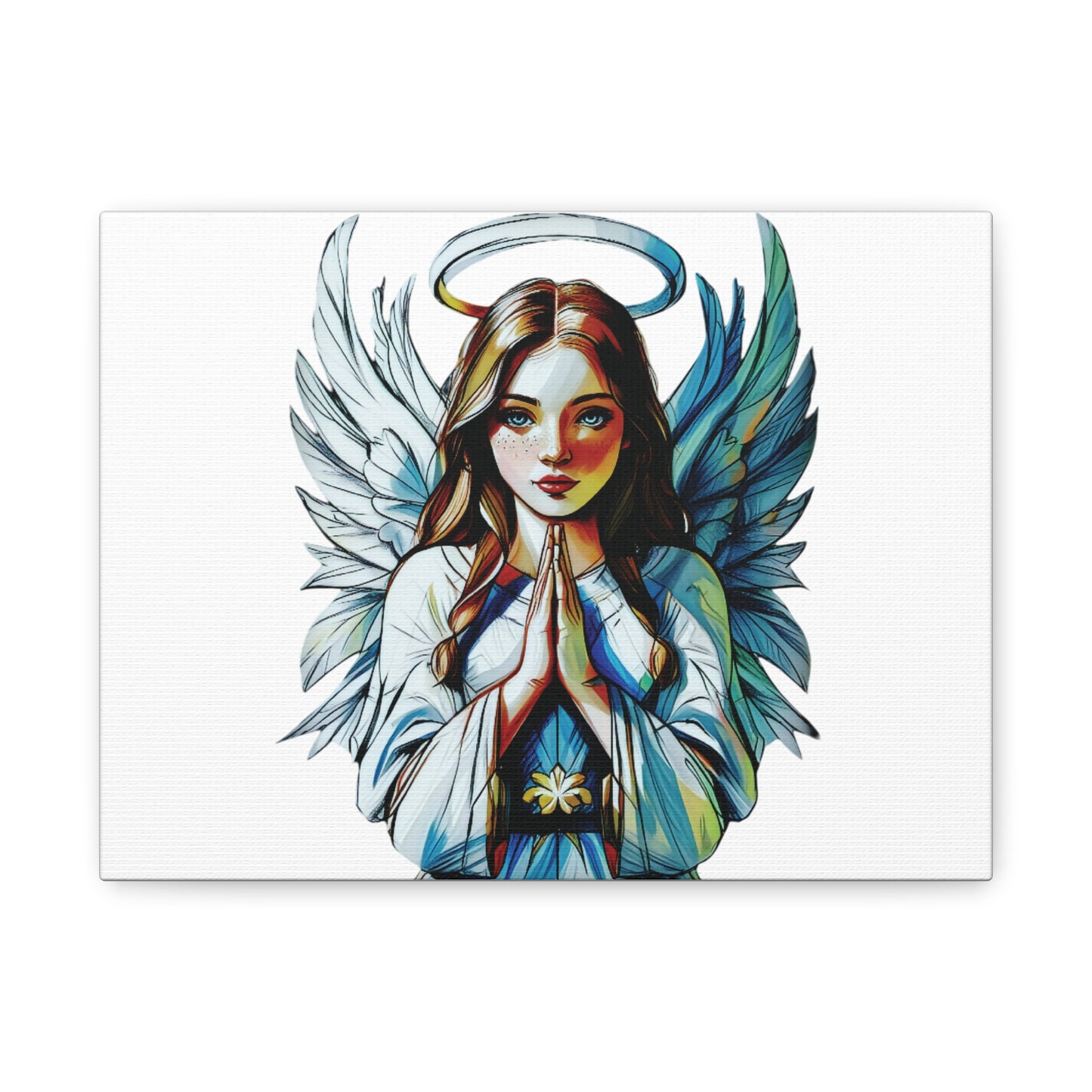 Angel Canvas Art Printify
